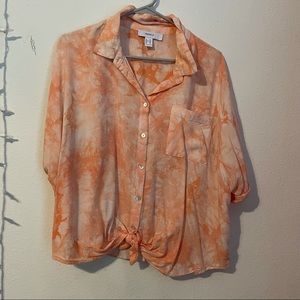 Plus Sized Button Down Shirt